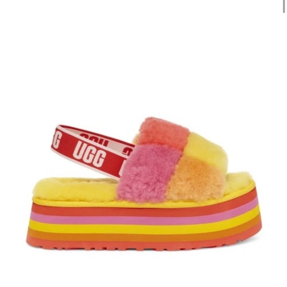UGG DISCO CHECKER SLIDE